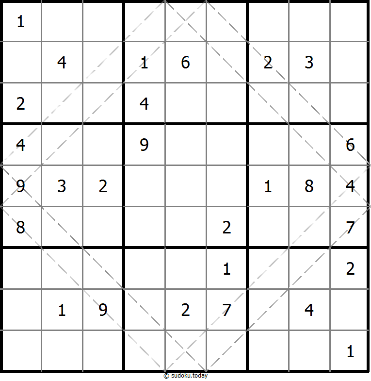 多对角线数独 #10628