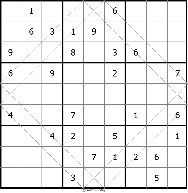 多对角线数独 #10630