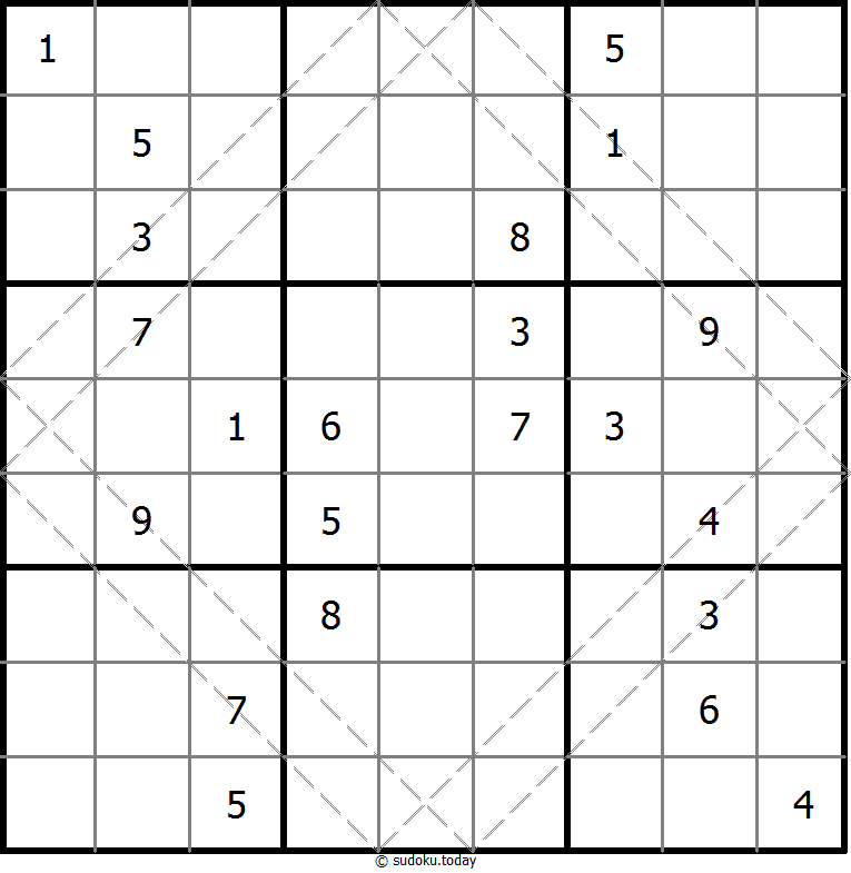 多对角线数独 #10641