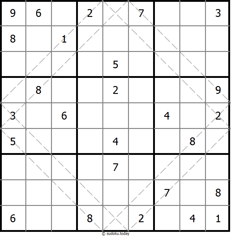 多对角线数独 #10693