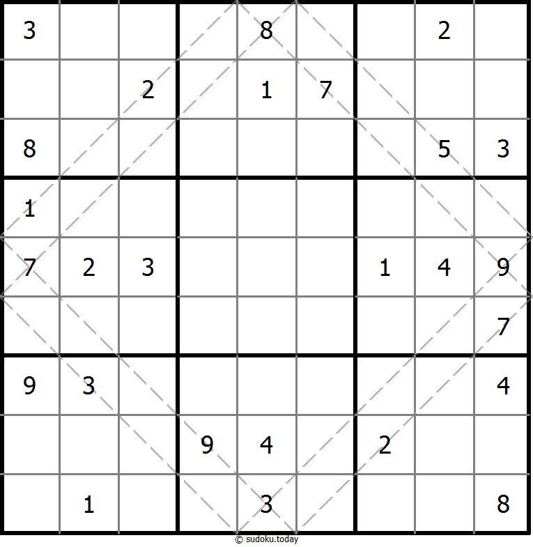 多对角线数独 #10740