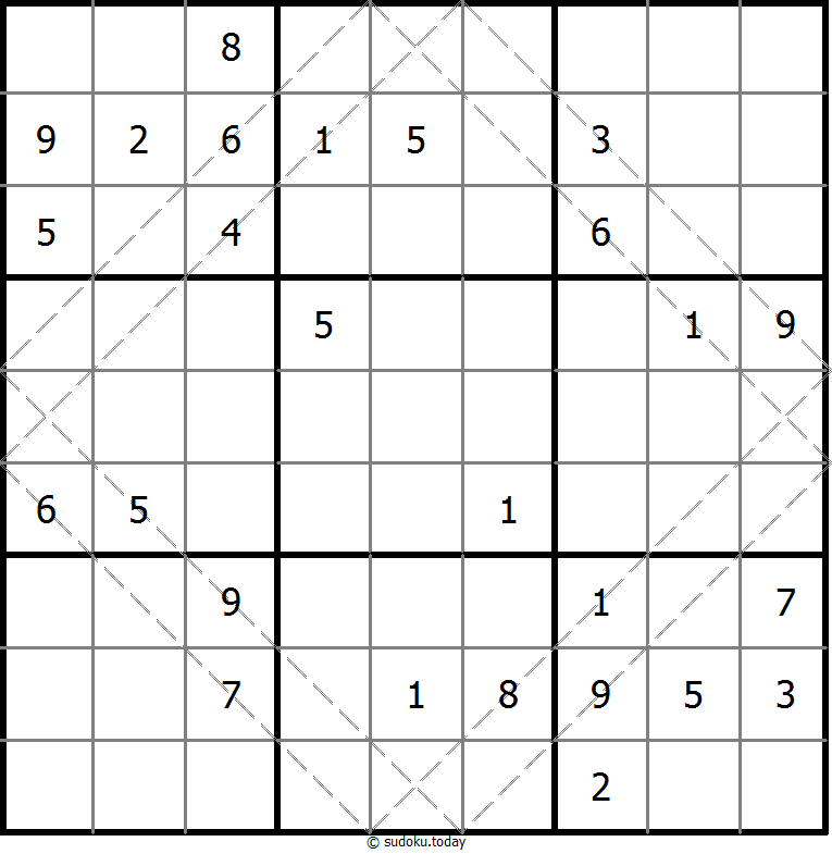 多对角线数独 #10759