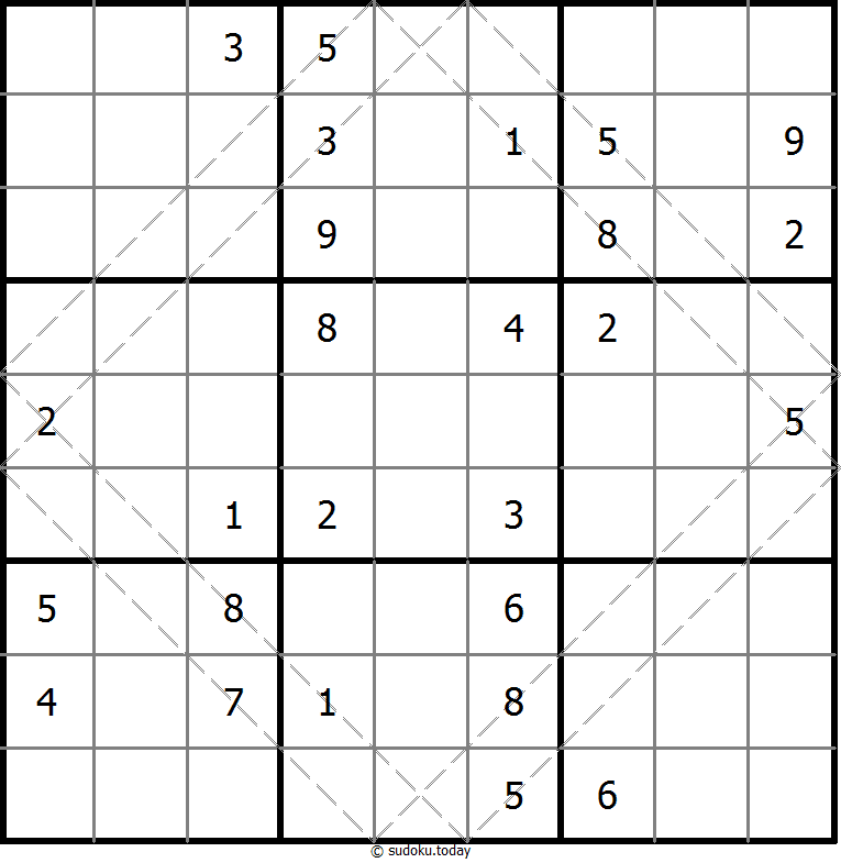 多对角线数独 #10798