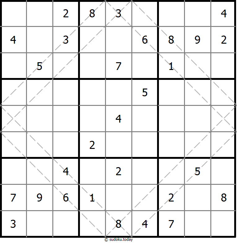 多对角线数独 #10810