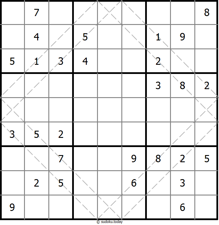 Multi Diagonal Sudoku 2025年10月29日