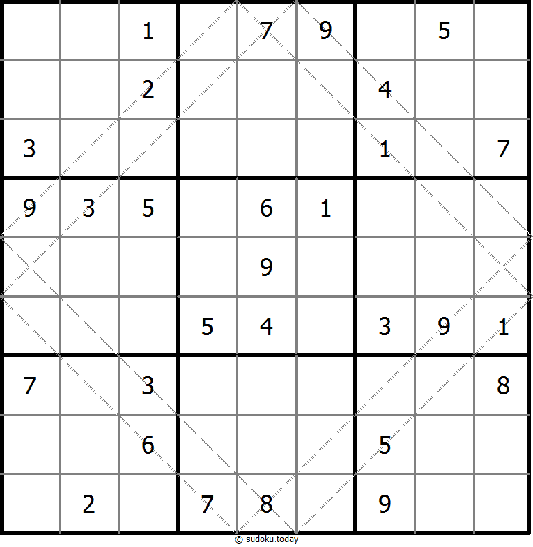 多对角线数独 #10834