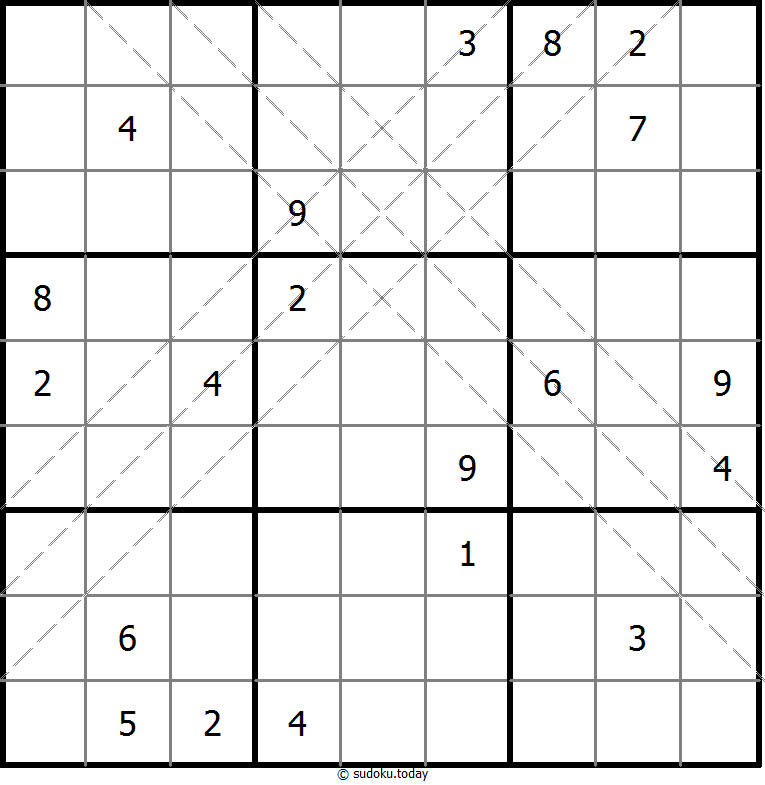 多对角线数独 #10975