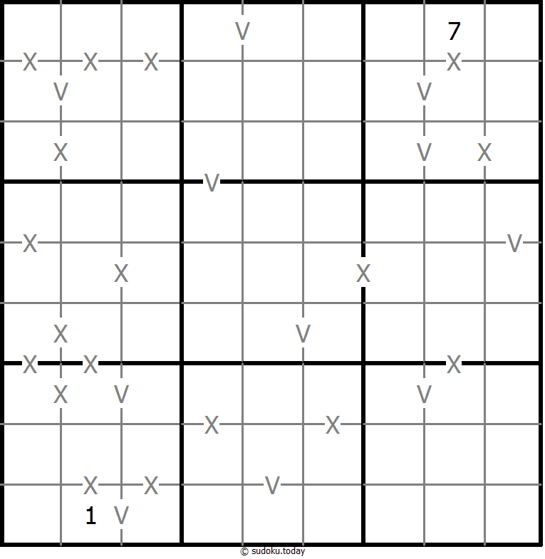 XV数独 #17884