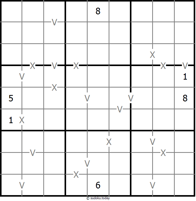 XV数独 #17893