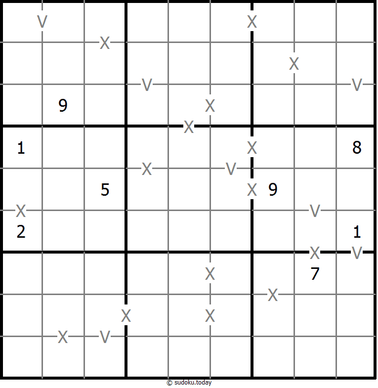 XV数独 #17968