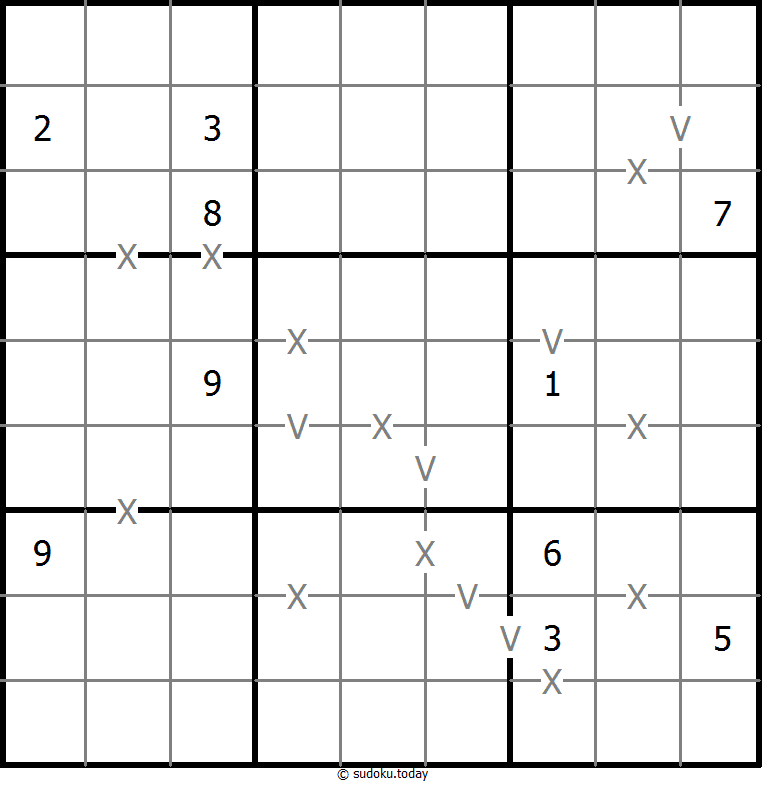 XV数独 #17970
