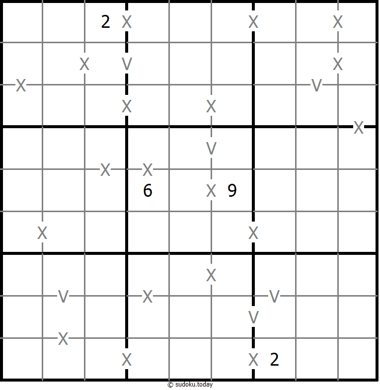 XV数独 #18004