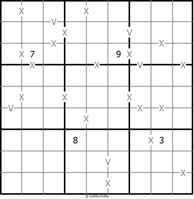 XV数独 #18008