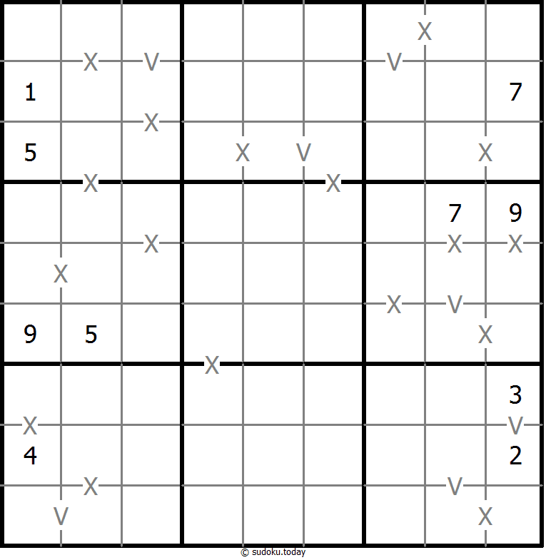 XV Sudoku 2025年11月18日