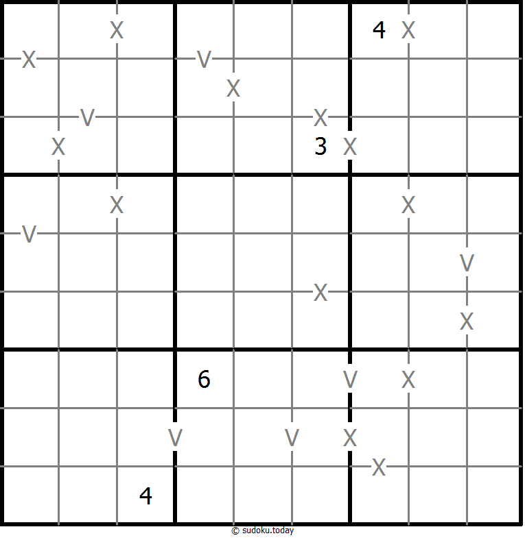 XV数独 #18066