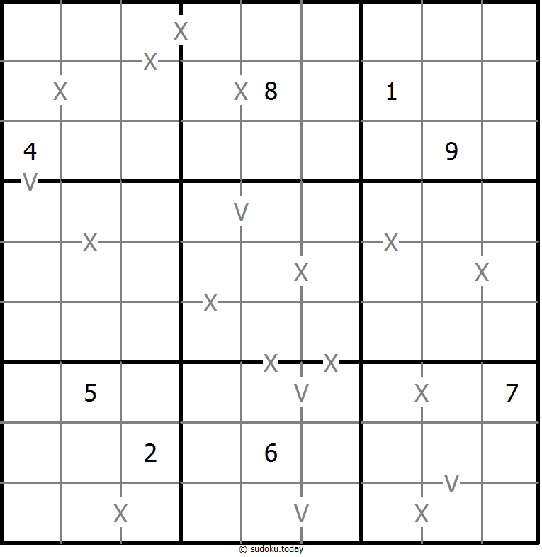 XV数独 #18081