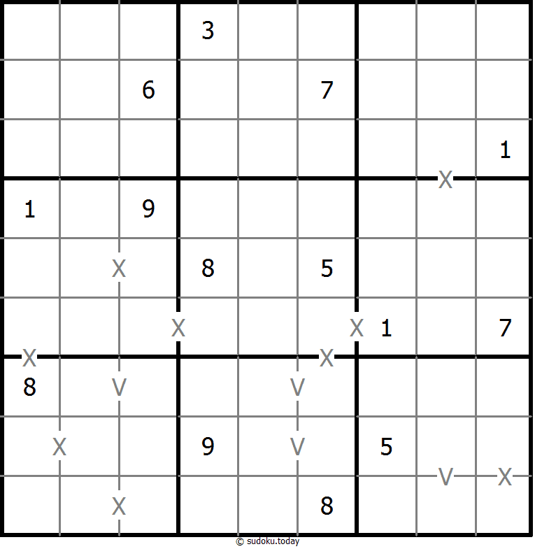 XV数独 #18134