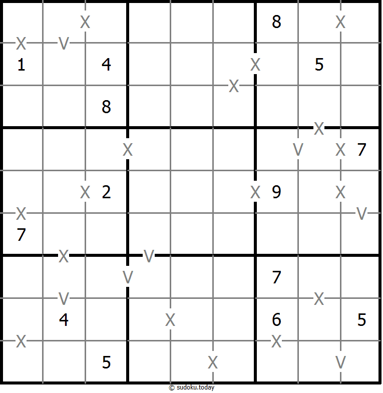 XV Sudoku 2026年01月12日