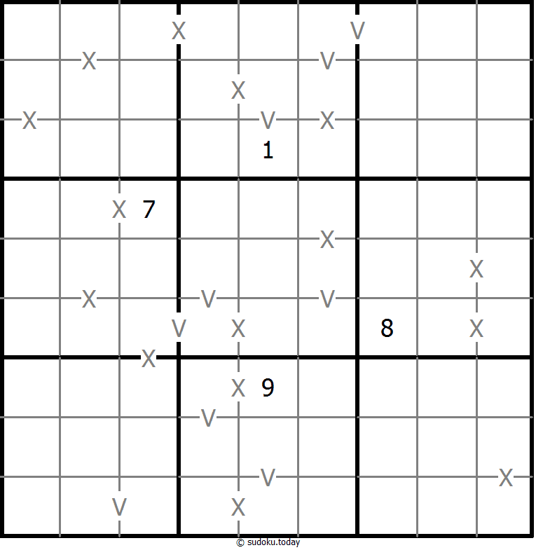 XV数独 #18200