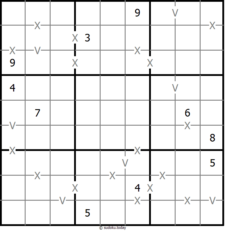 XV数独 #18244