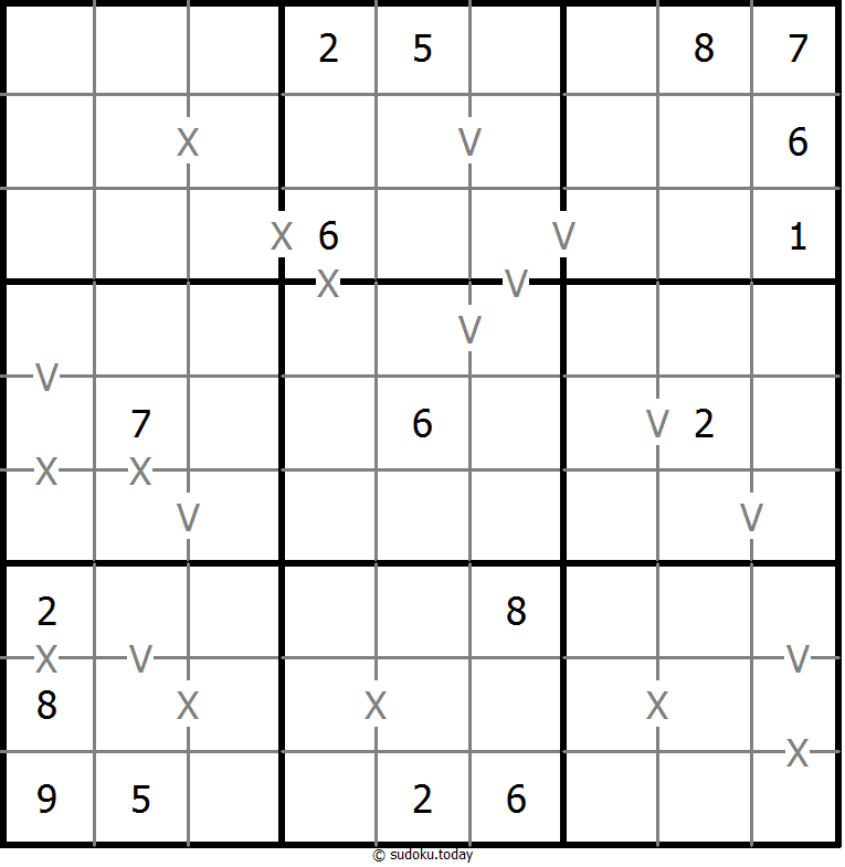XV数独 #18253