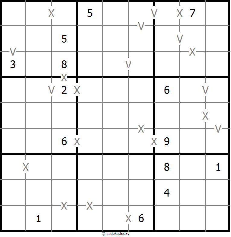XV数独 #18291