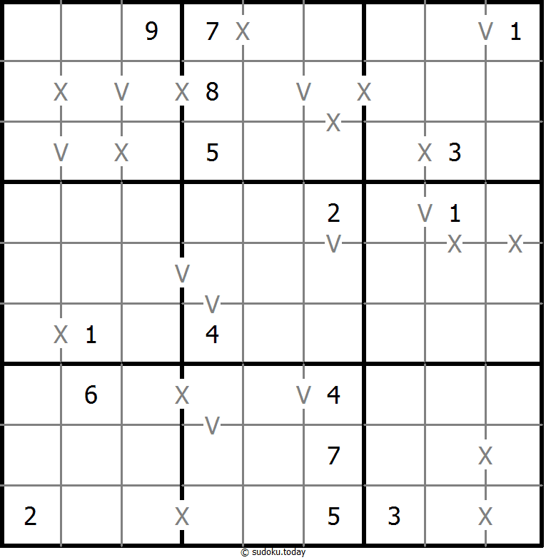 XV Sudoku 2025年12月28日