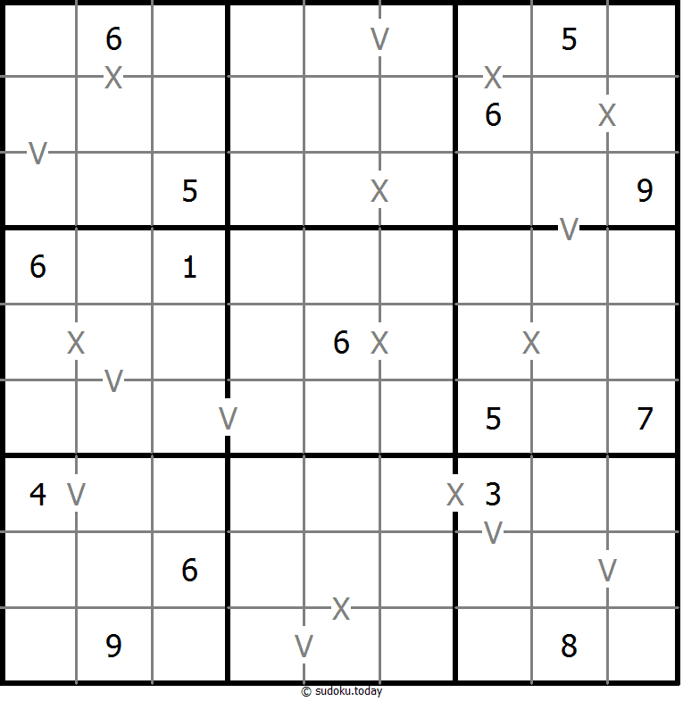 XV数独 #18365