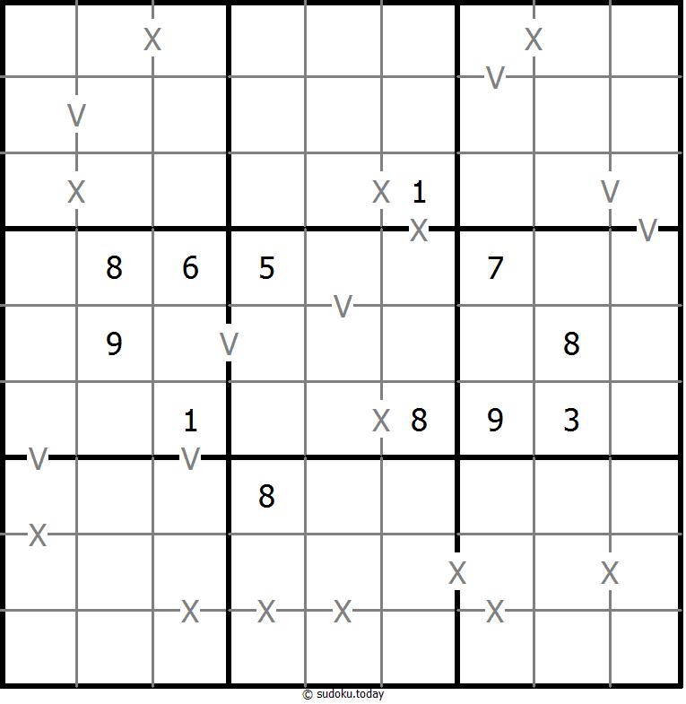 XV数独 #18378