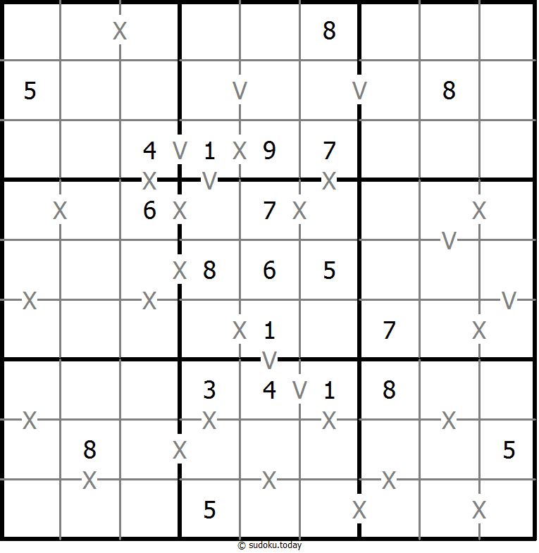 XV数独 #18383