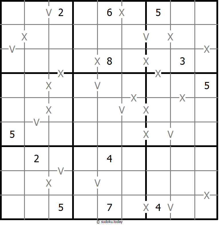 XV数独 #18413