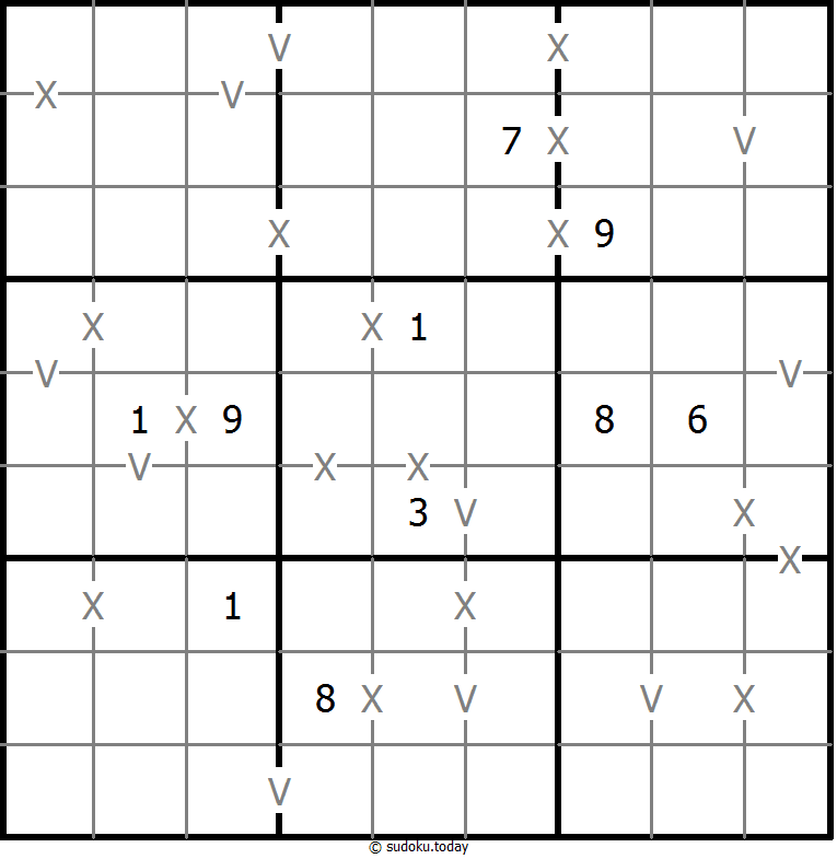 XV数独 #18419