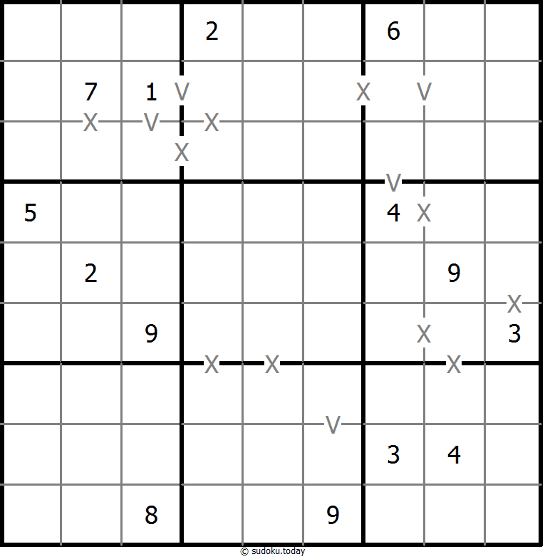 非全标XV数独 #18242