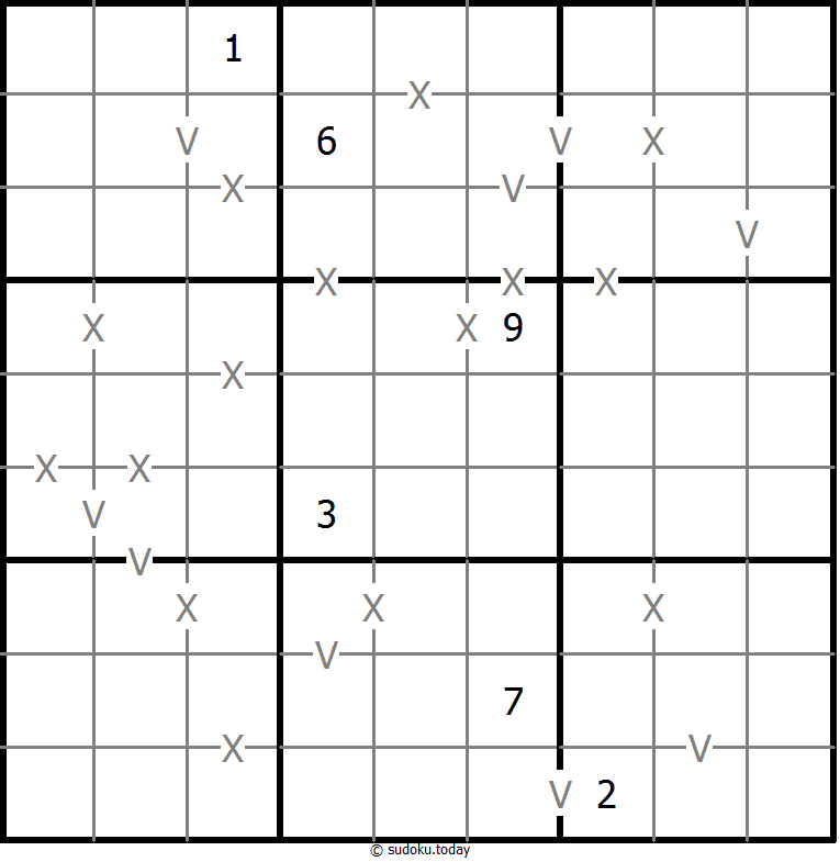 非全标XV数独 #18429