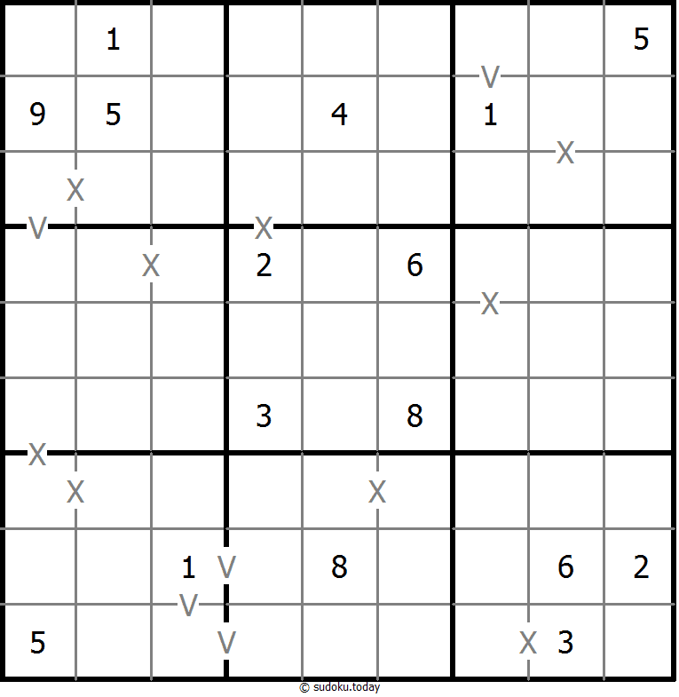 非全标XV数独 #18433