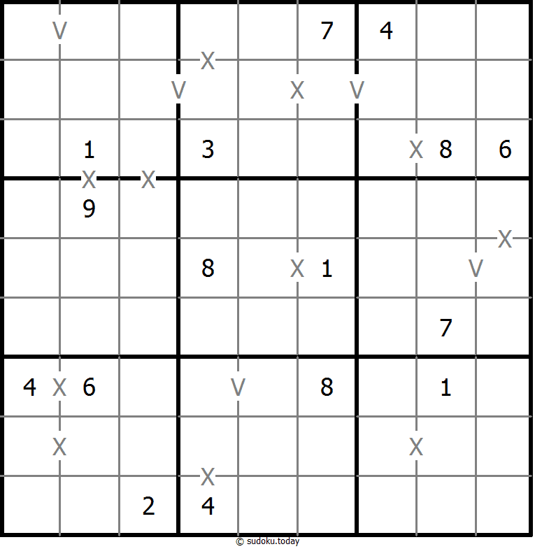 XV Sudoku 2025年11月26日