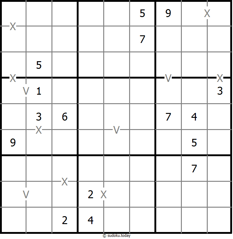 XV Sudoku 2025年12月29日