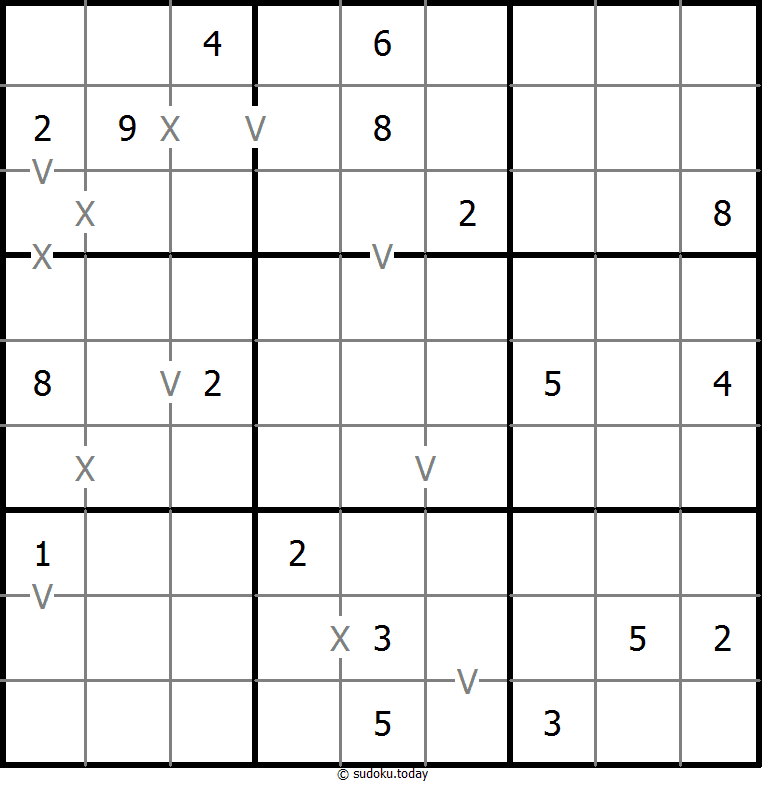非全标XV数独 #18591