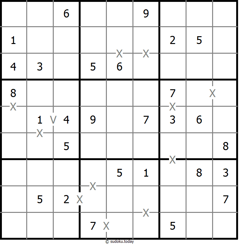 非全标XV数独 #18651