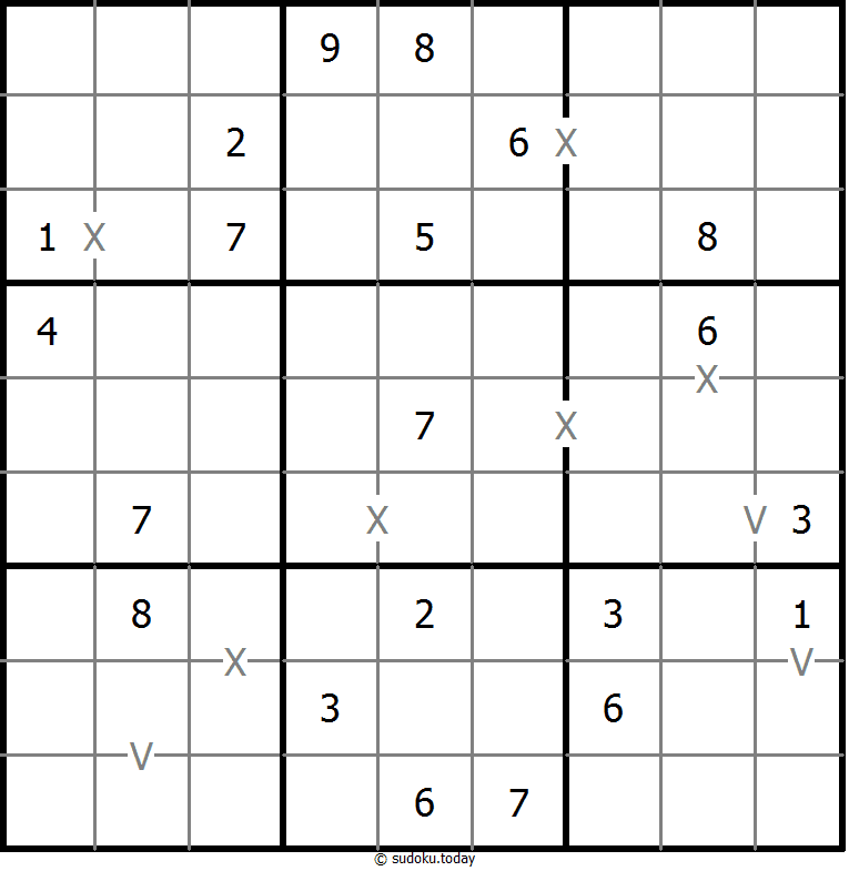 XV Sudoku 2026年01月10日